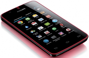 Philips W536 Xenium Dual Sim Black Red